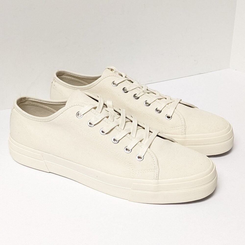 Vagabond Teddie Casual Sneakers, Cream White, Men's 12 M (EU 45)